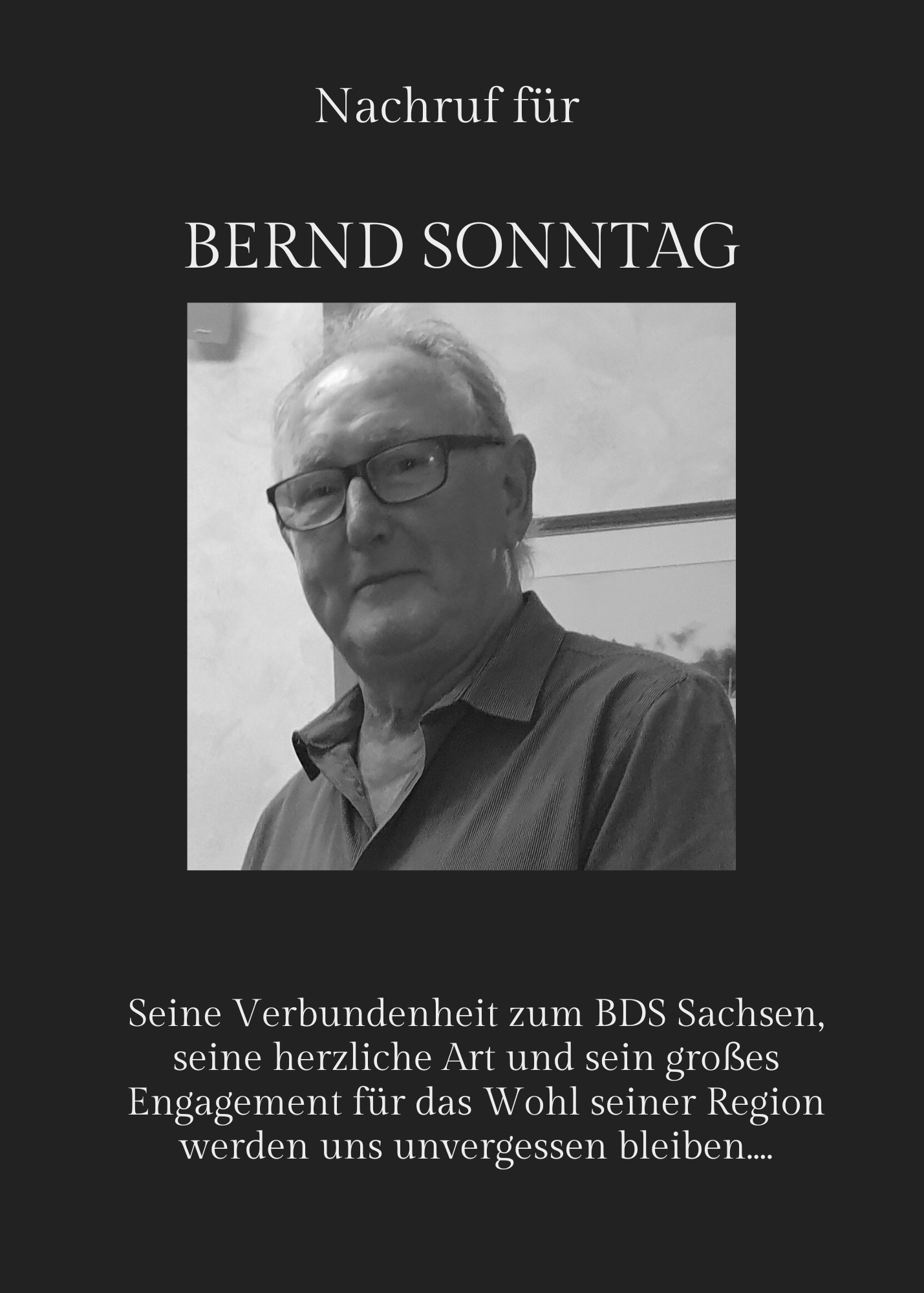 Featured image for “Abschied von Bernd Sonntag”